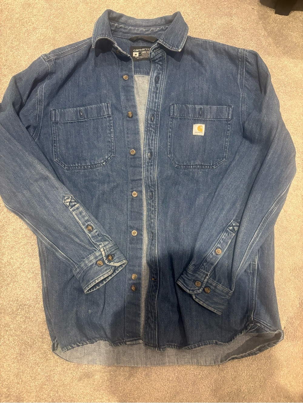 Carhartt denim shirt